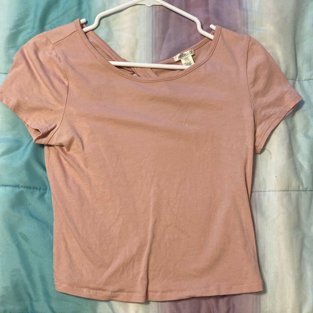 Bozzolo Pink crop top